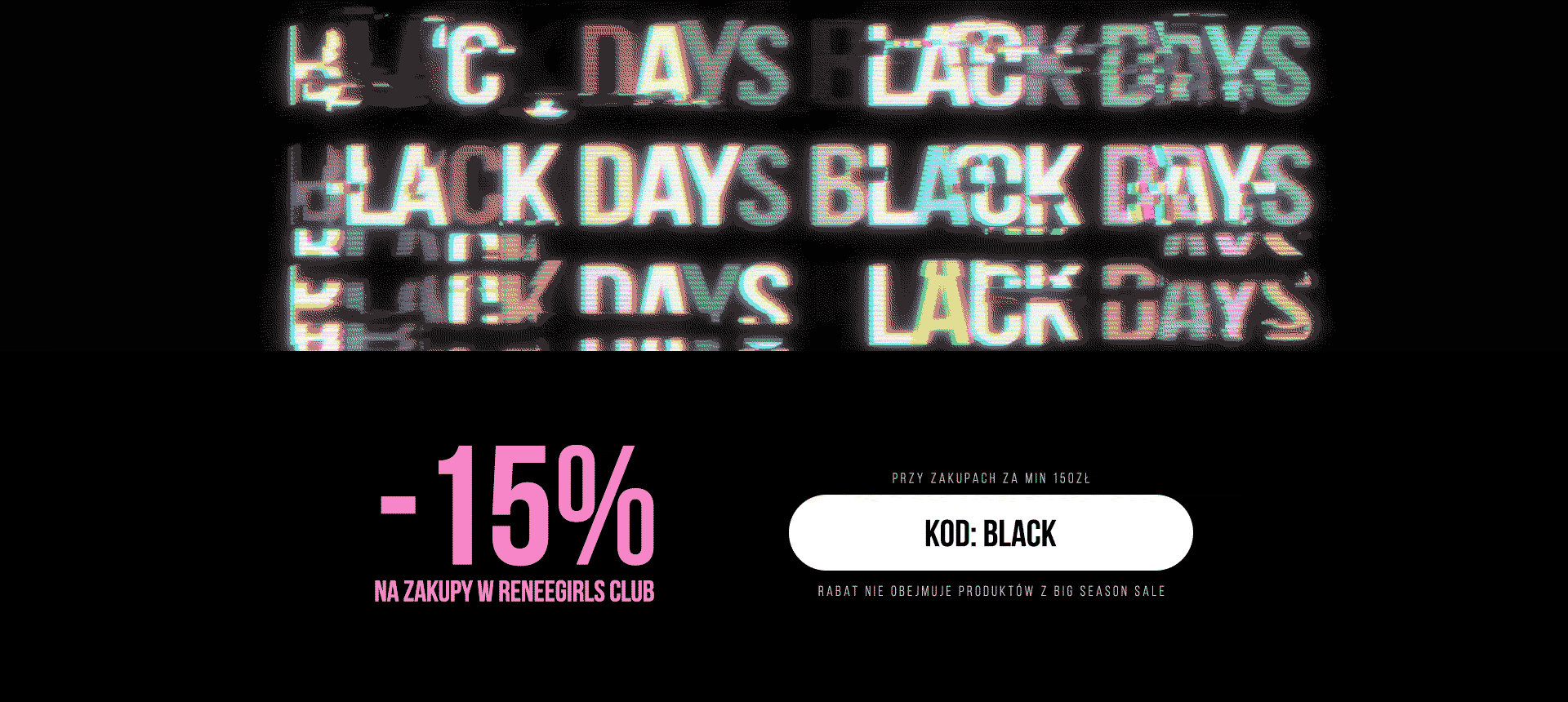 Rabat -15% dla reneegirls Club