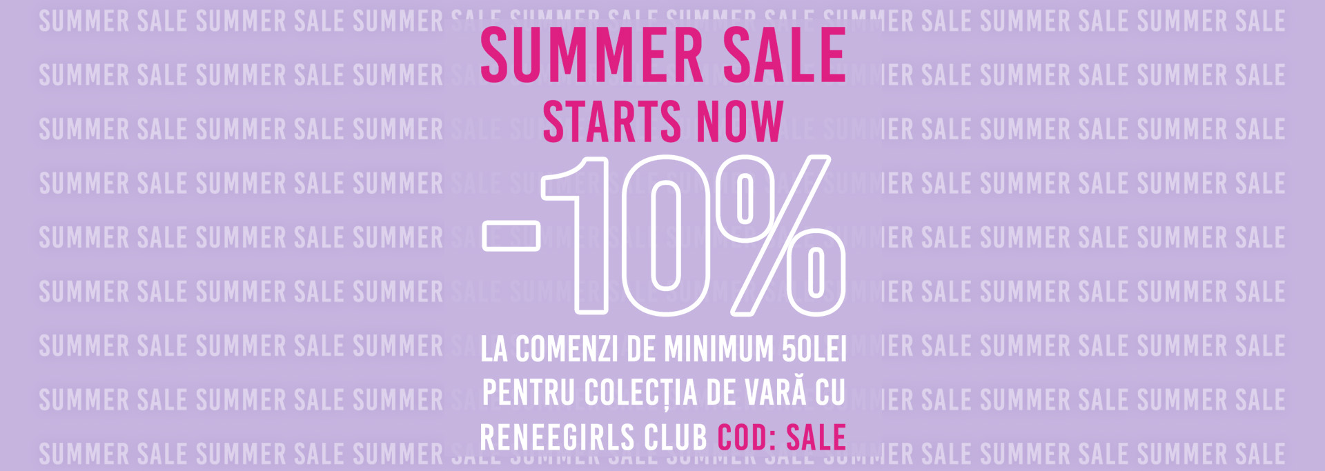 EXTRA de până la -25% la tot cu ReneeGirls Club