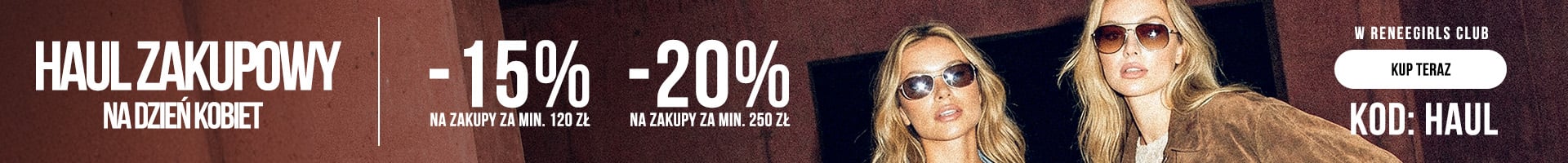 Rabat do -20% dla reneegirls Club