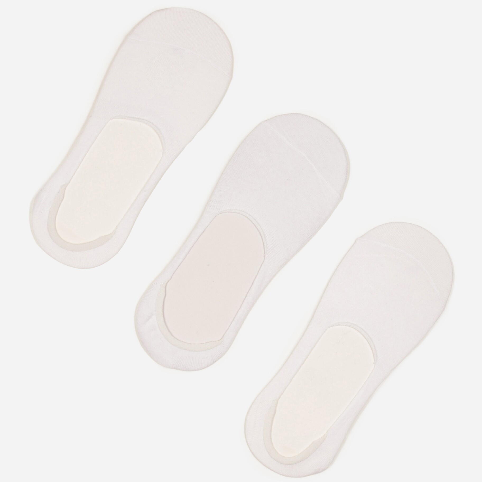 Białe Skarpety z Bawełny 3-pack Stopki Folenira, biały, Renee, damski, całoroczny, rozmiar 39-41