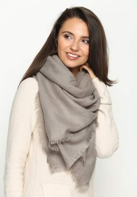 Szary Szalik Scarf Face 4