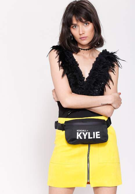 Czarna Nerka Kendall + Kylie Waist Bag
