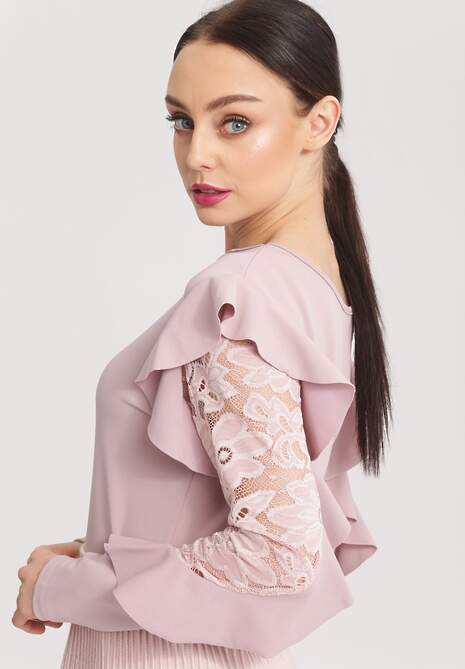 Ciemnoróżowa Bluzka Dolce Rosa 5