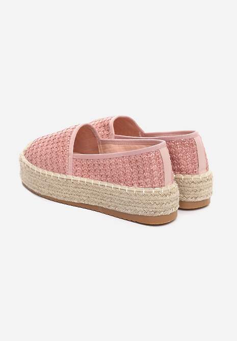 Różowe Espadryle Badness 5