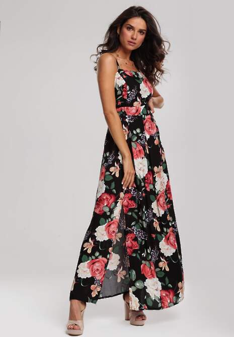 Czarna Sukienka Fall By