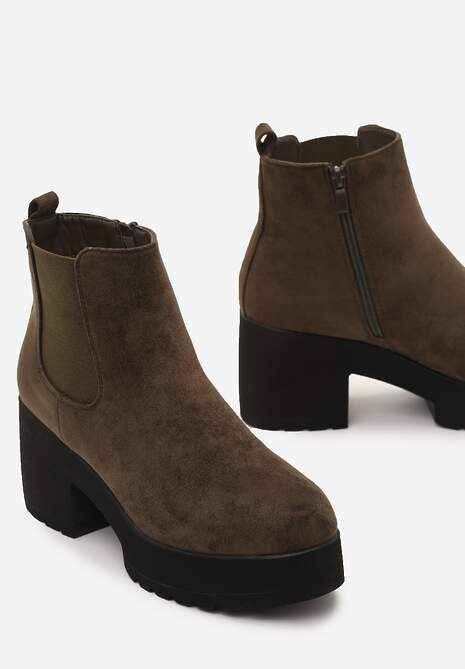Zielone Botki Kelsey 5
