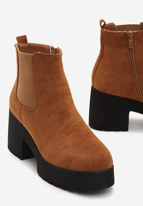 Camelowe Botki Kelsey 5