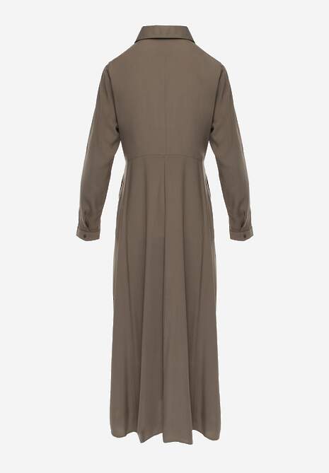 Ciemnozielona Sukienka Hillcrest 7