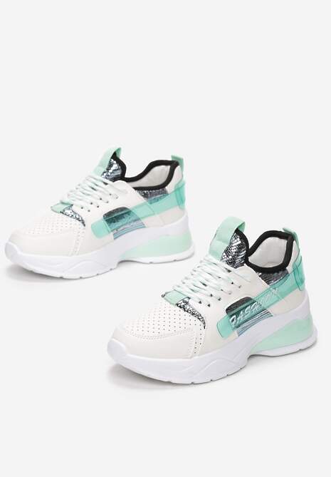 Zielone Sneakersy Pholebis 4