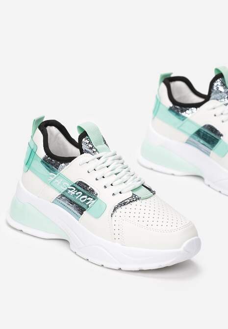 Zielone Sneakersy Pholebis 5