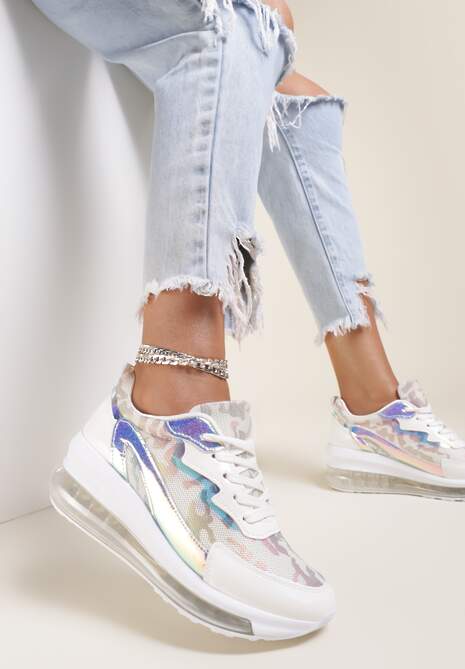 Białe Sneakersy Kalliphaeia