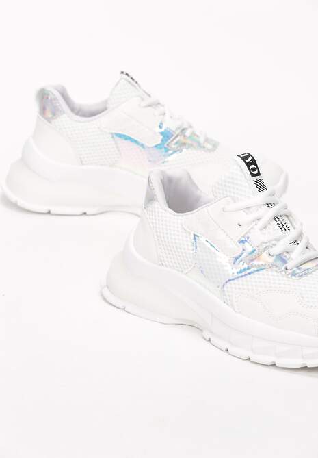 Białe Sneakersy Evodine 5