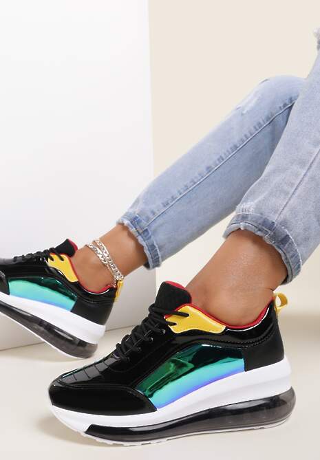 Czarne Sneakersy Orsenise