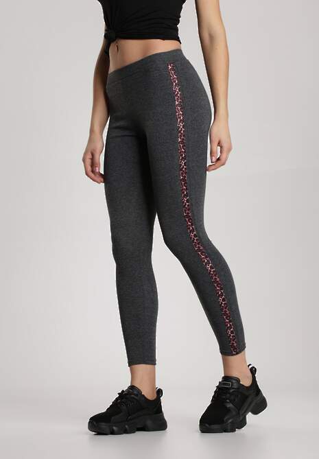 Ciemnoszare Legginsy Evidorise