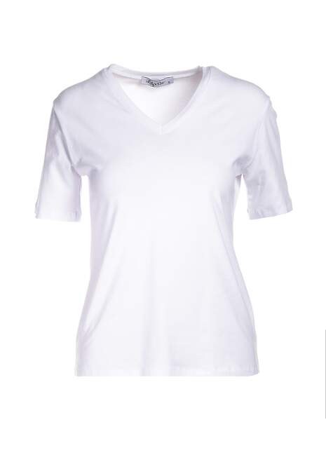 Biały T-shirt Themare 5