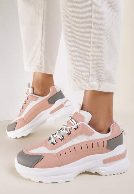 Różowe Sneakersy Brethose
