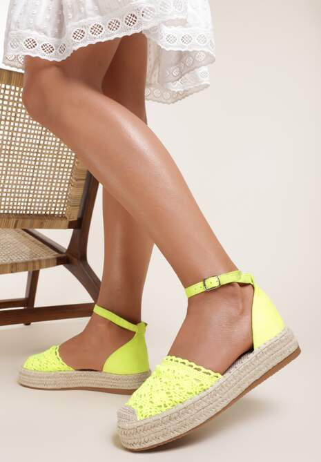 Żółte Espadryle Heliphite