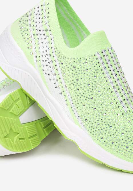 Zielone Sneakersy Aroapeia 5