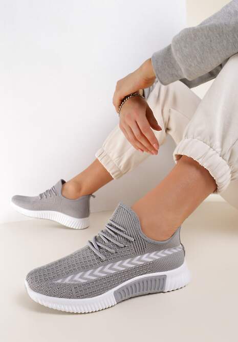 Szare Buty Sportowe Idahreia