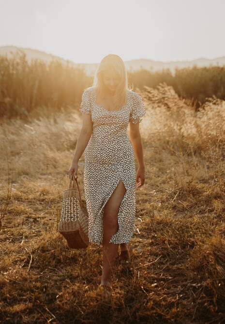 Biała Sukienka Melorith 5