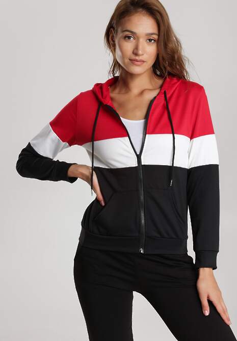 Czerwona Bluza Halimere