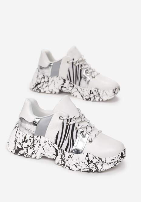 Białe Sneakersy Kahlisa 4