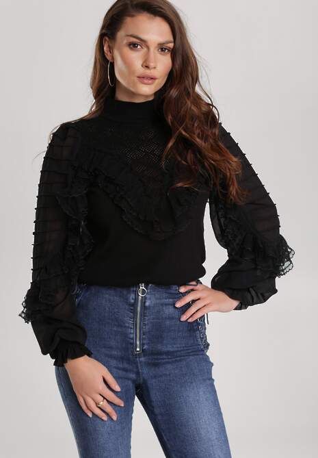 Czarny Sweter Ilathea