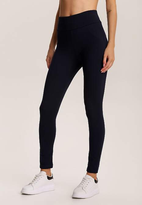 Granatowe Legginsy Lilinelin