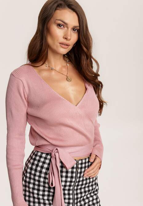 Różowy Sweter Carillenne
