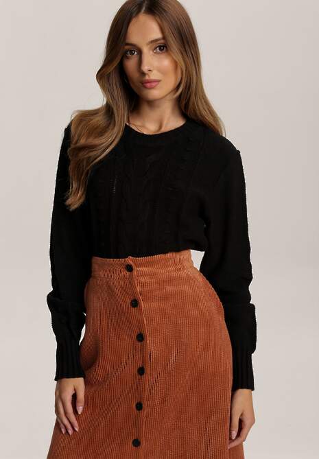 Czarny Sweter Daratrine
