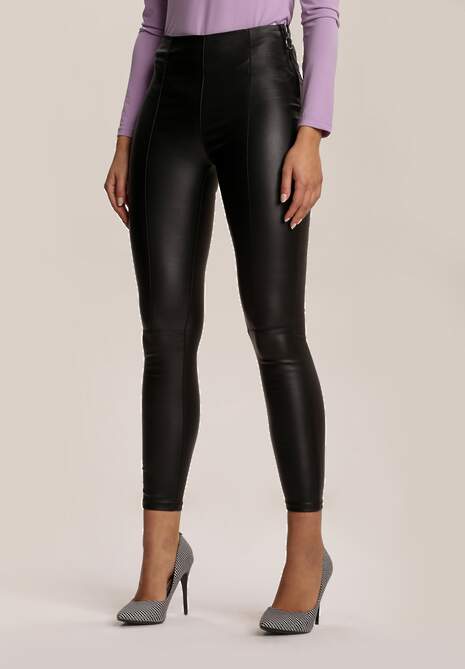 Czarne Spodnie Skinny Berintarish