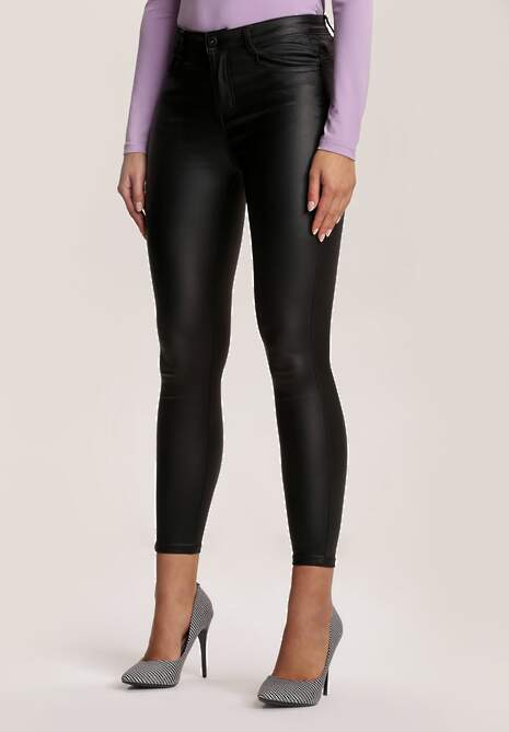 Czarne Spodnie Skinny Ginorova