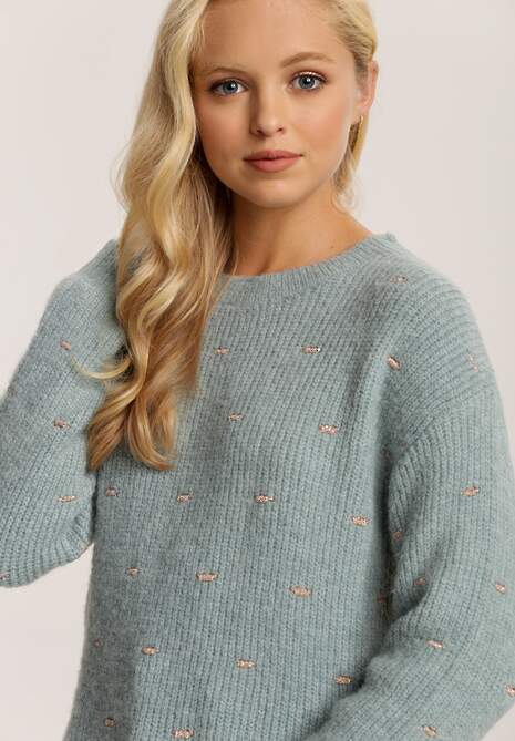 Jasnoniebieski Sweter Nessvyn 4