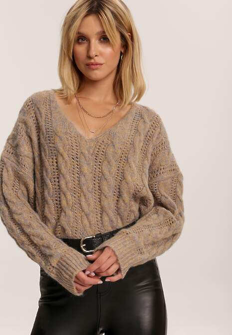 Khaki Sweter Nemoryera