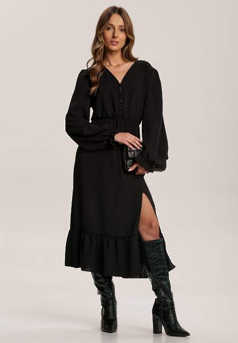 Czarna Sukienka Acalephine