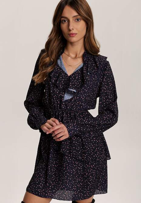 Rochie bleumarin Bronzemourn