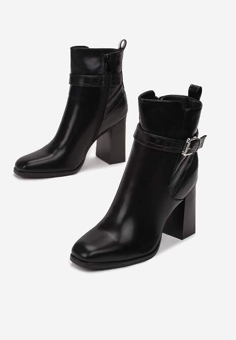 Czarne Botki Thundermint 4