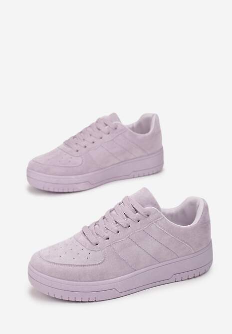 Liliowe Sneakersy Cive 4