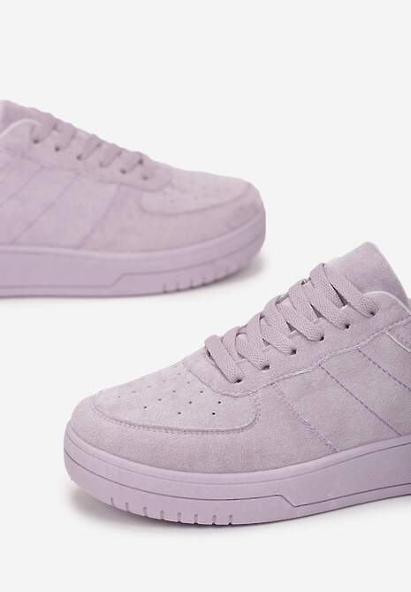 Liliowe Sneakersy Cive 5