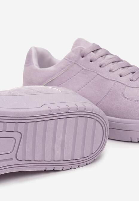 Liliowe Sneakersy Cive 6