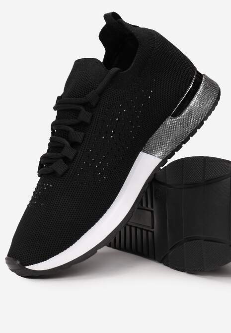 Czarne Buty Sportowe Dorieciane 6