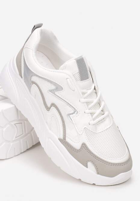 Białe Sneakersy Undirene 5