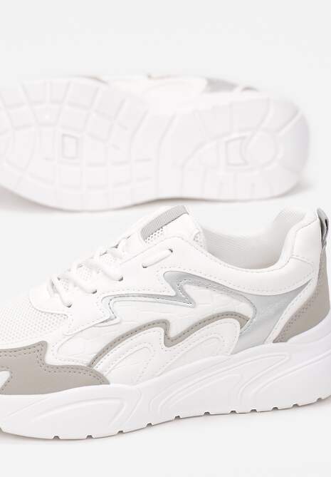 Białe Sneakersy Undirene 6