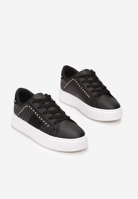 Czarne Sneakersy Amriel 4