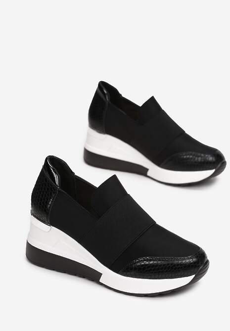 Czarne Sneakersy Phalikaia 4