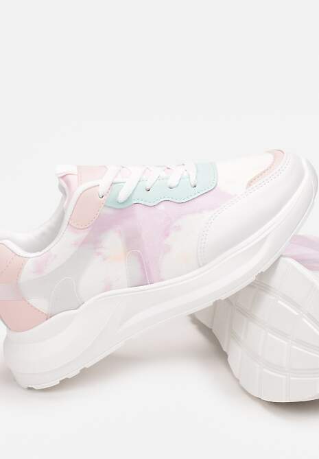 Różowo-Miętowe Sneakersy Danadelia 5