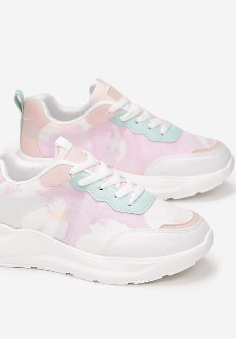 Różowo-Miętowe Sneakersy Danadelia 6
