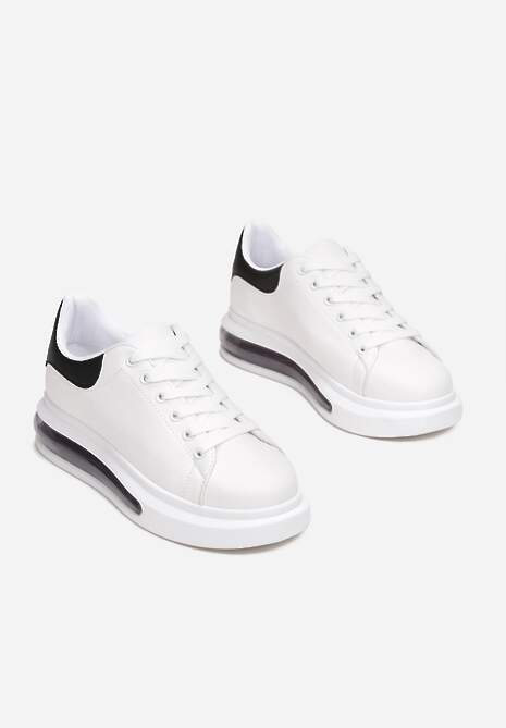 Biało-Czarne Buty Sportowe Marinia 4