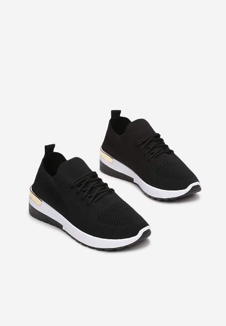 Czarne Buty Sportowe Aqeadenah 4