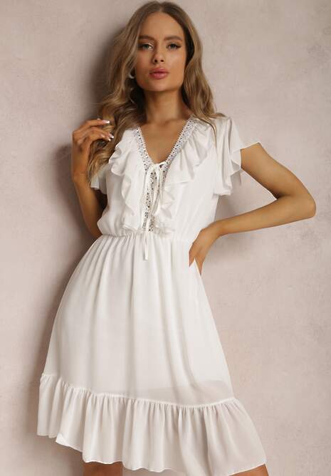 Rochie Albă Coraelura